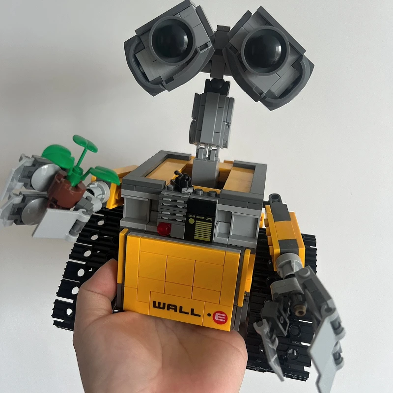 Disney 687PCS Creativo Wall E Robot MOC Building Block 21303 modello fai da te Decorazione della casa giocattoli per bambini Regali di Natale