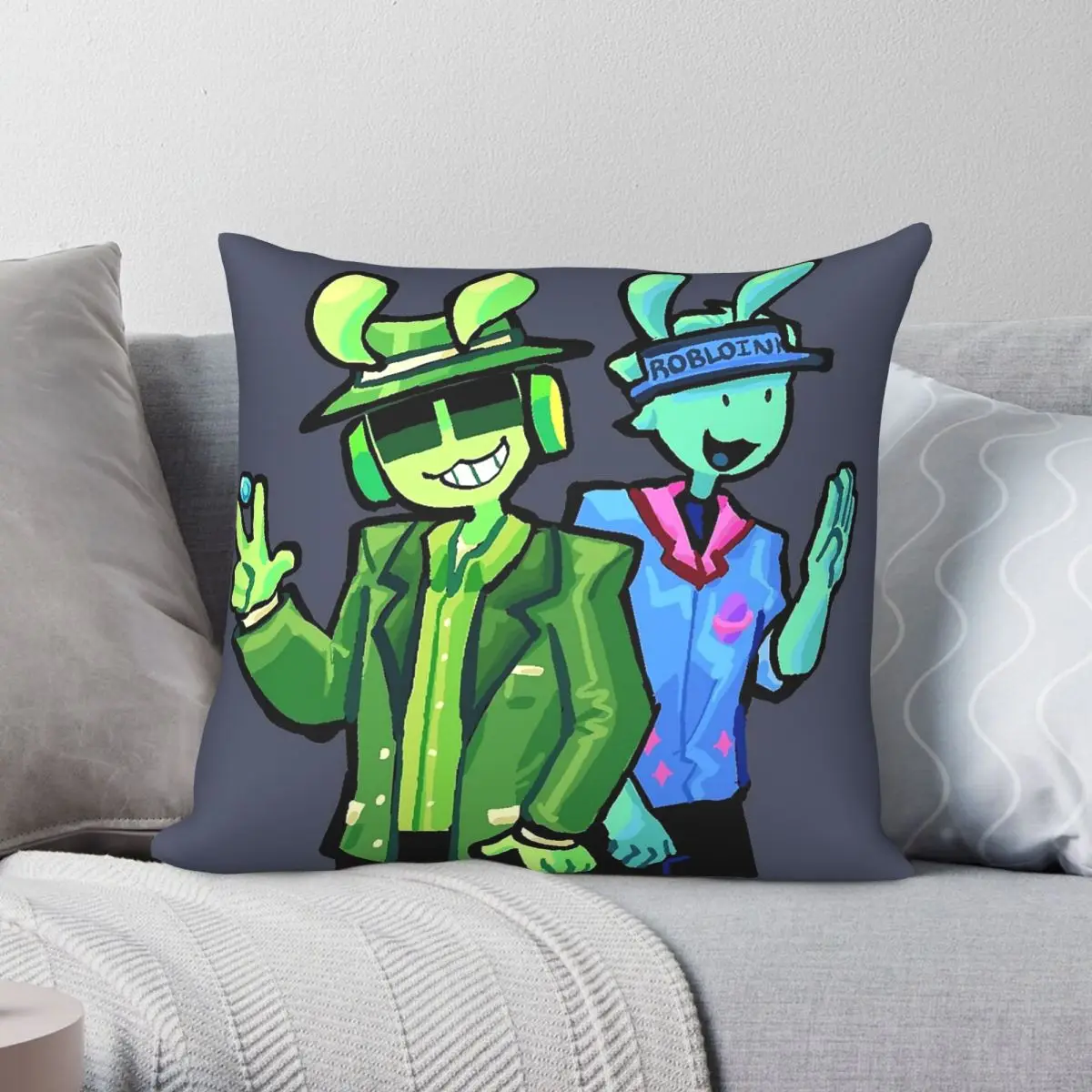 Forsaken Alien Chance Elliot Square Pillowcase Polyester Linen Velvet Creative Zip Decor Throw Pillow Case Car Cushion Case