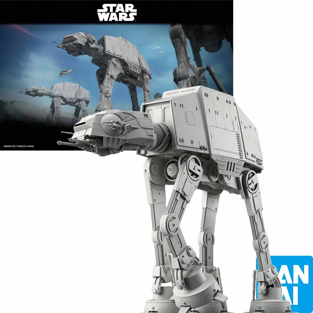 

Bandai Star Wars AT-AT All-terrain Armored Walker Anime Figures Assembled Model Movable Joints High Quality Collectible Toys