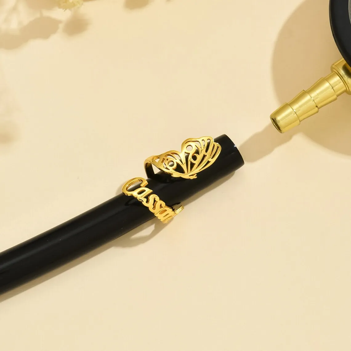 الفولاذ المقاوم للصدأ السماعة اسم العلامة شخصية فراشة اسم السماعة سحر السماعة معرف العلامة ممرضة طبيب الهدايا الطبية