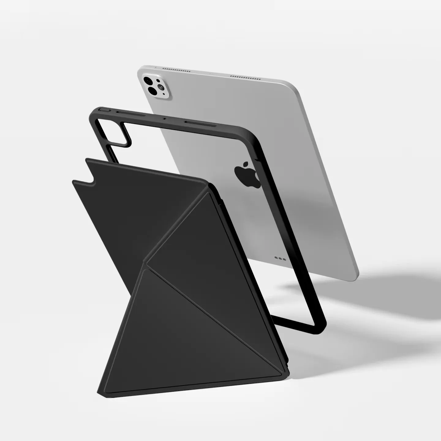 Smart Folio Cover for iPad Pro 13 2026 M5 M4 Tablet Case for iPad Pro 11 12.9 6th Gen Magnetic Clip for Air 11 M3 M2 Air 5 4