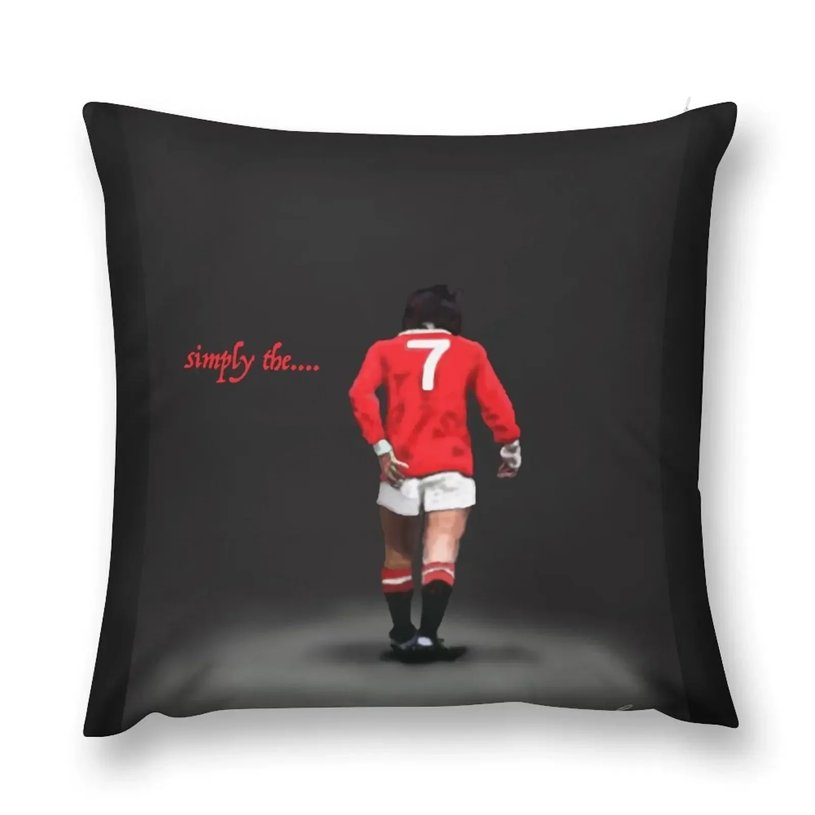 simply the...... Best. George Best. Legend Throw Pillow Christmas Pillow Cases Pillowcases pillow