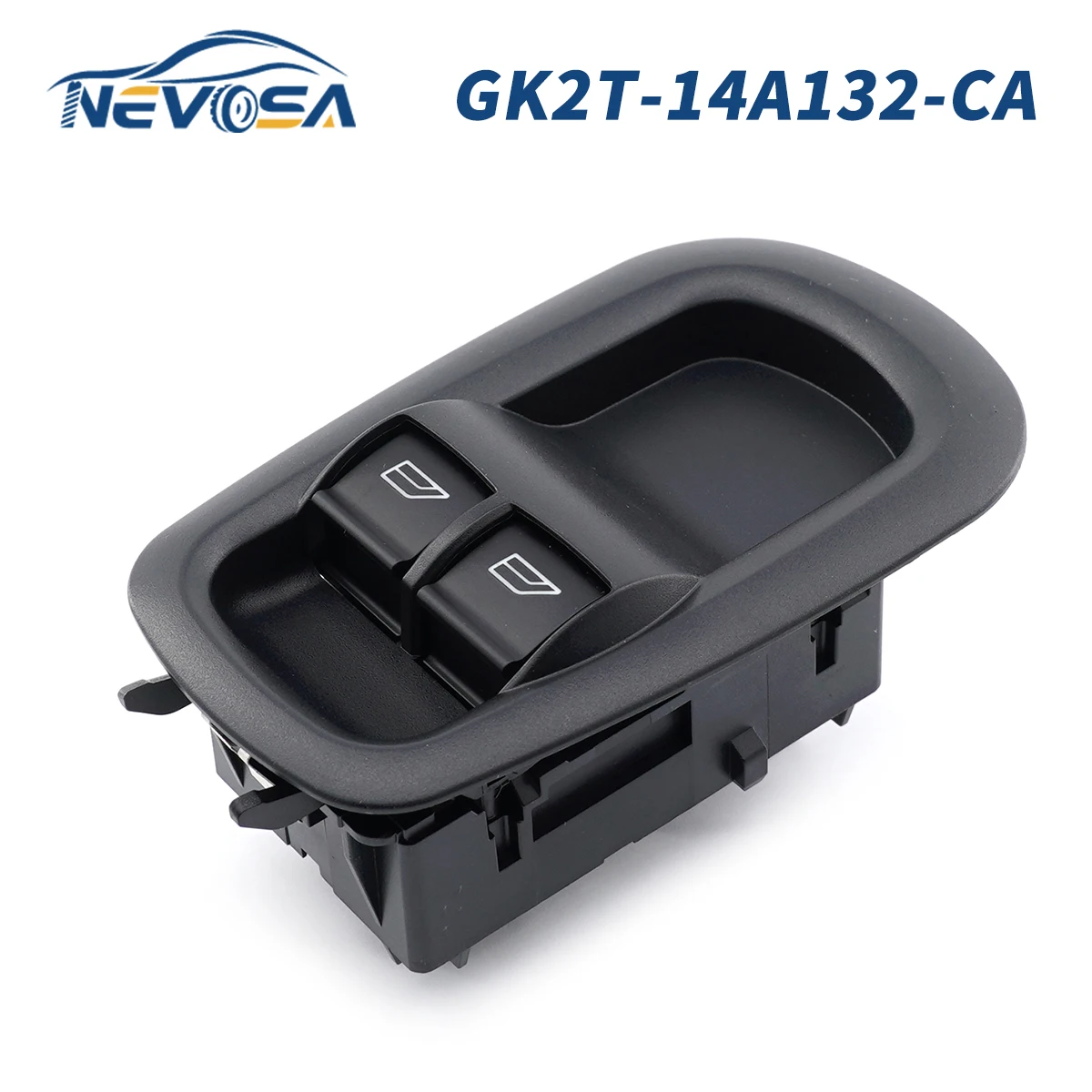 NEVOSA GK2T-14A132-CA Car Power Master Window Lifter Control Switch For Ford Transit MK8 2014-2020 Custom 2012-2020 GK2T14A132CA