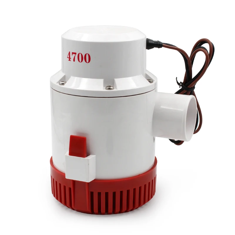 Bilge Pump 4700GPH DC 12V Large Flow Rate Electric Water Pump Submersible Seaplane Motor Homes Houseboat Boats