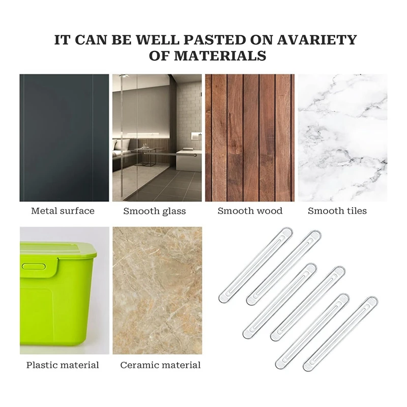 6แพ็คใสเฟอร์นิเจอร์กันกระแทกประตูตู้ซิลิโคนสำหรับลิ้นชักห้องอาบน้ำกันชนประตูรั้วกั้นเด็กติดผนังจากเก้าอี้ด้านหลัง