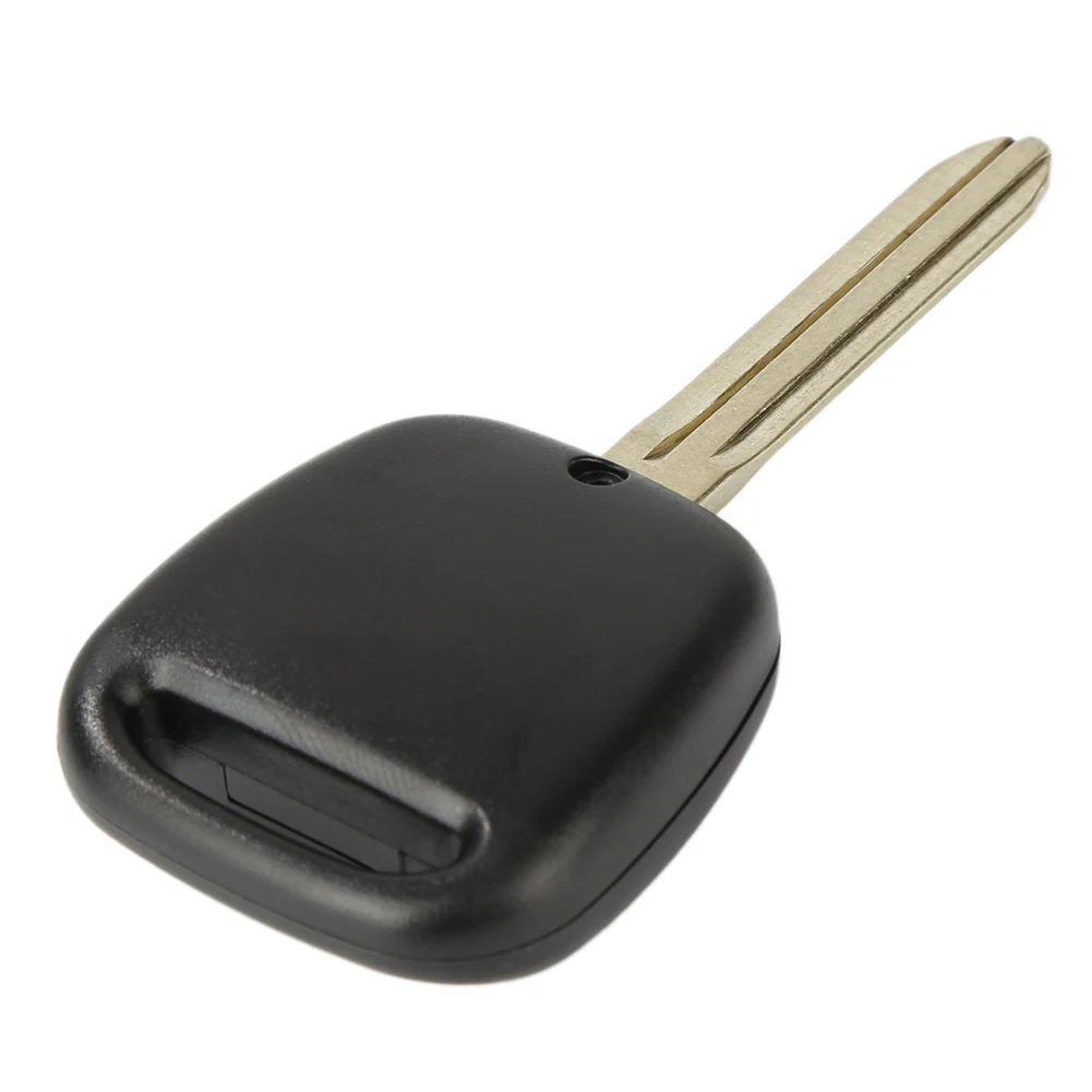 1Pc 2021 Auto 1 pulsanti sostituzione chiave Shell pulsanti remoti automatici Shell chiave per TOYOTA con Logo