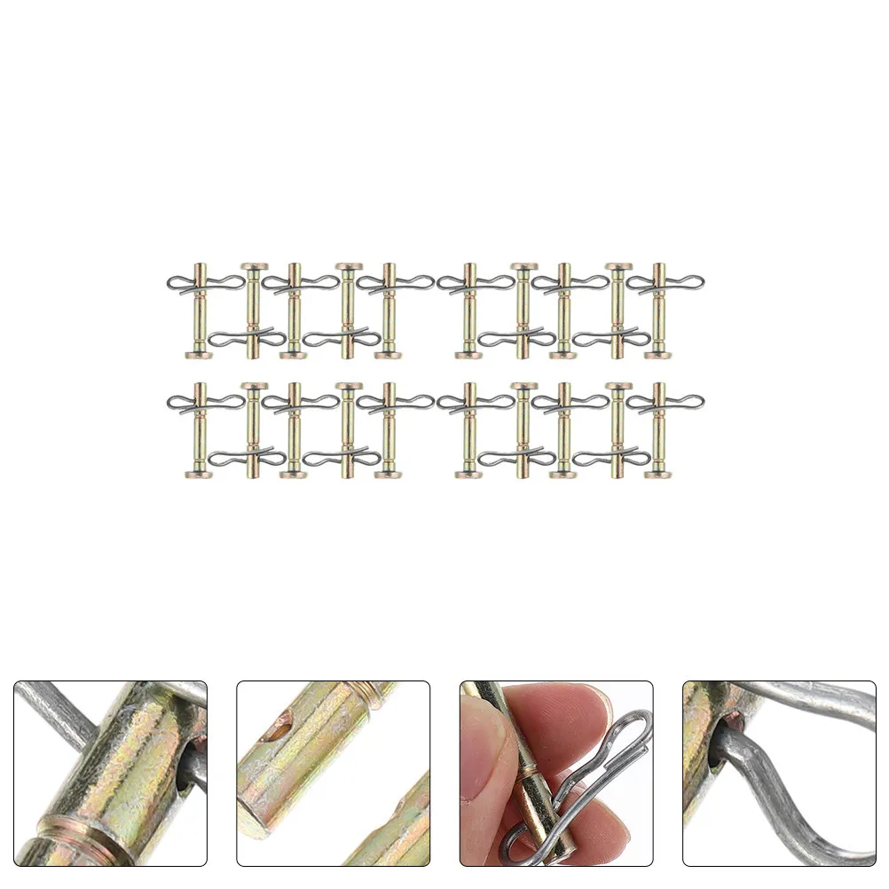 1Set Snowblower Shear Pin Cotter Pin Metal Replacement Kit for 714-04040 738-04124 Protect Snow Thrower Snowblower