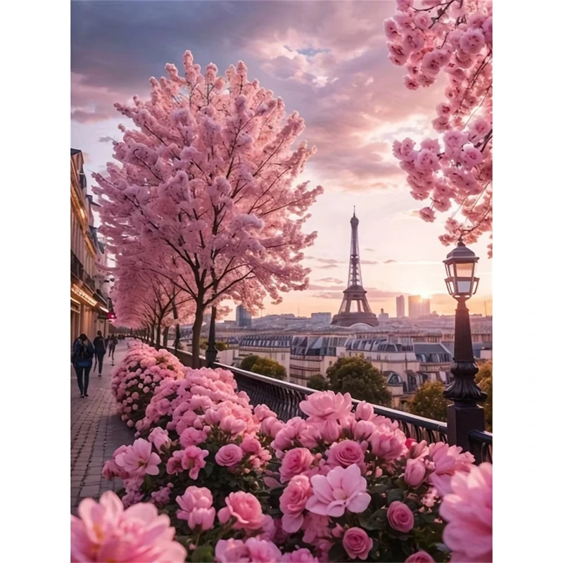 quebra-cabeca-lindo-da-torre-eiffel-arte-de-paisagem-com-flores-de-rosa-para-adultos-otima-diversao-para-o-fim-de-semana-e-presente-divertido-para-a-familia