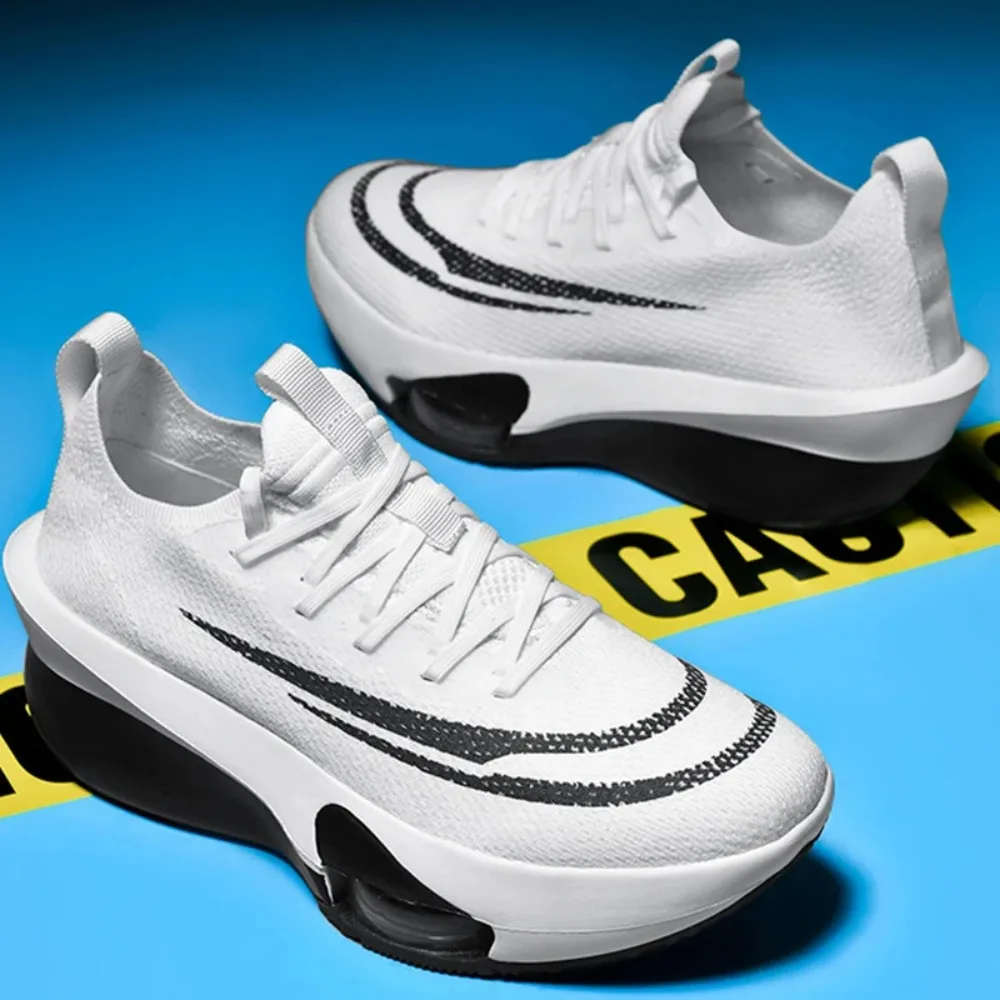 

Running Shoes Men Mesh Fashion Breathable Non-Slip Flat Gym Shoes Lightweight Comfortable Original Sneanekrs Men