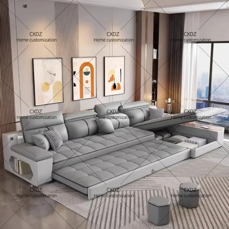 XXSmall Apartment Armchairs Sofas Bed Storage Comfortable Straight Sofas Cinema Tatami Home Furniture S