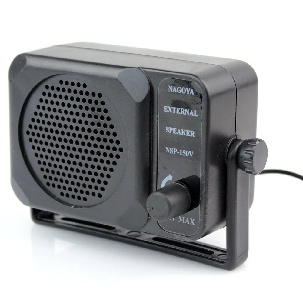 CB Radio Mini Altavoz Externo -150V Ham para HF VHF UHF