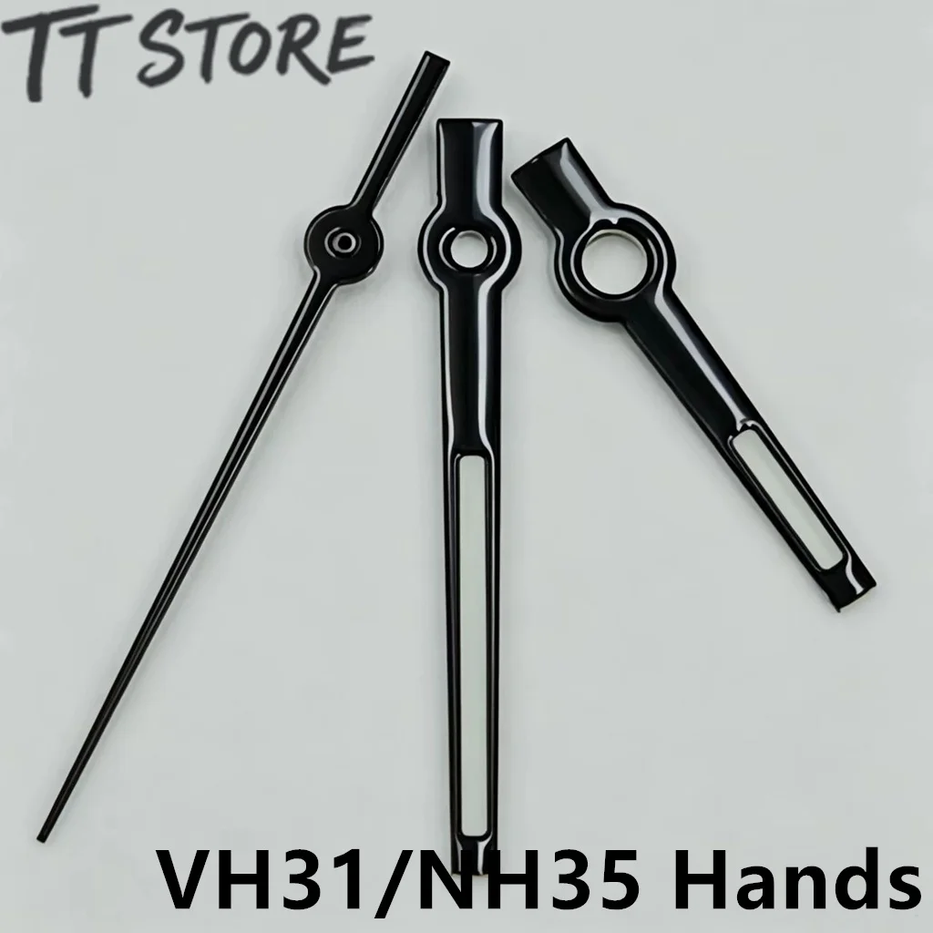 Silver Black Gold Luminous Green Hands For Watches Fit Miyota 2035 VH31 NH35 NH36 7S26 7S36 4R35 4R36 Movements Watch Pointers