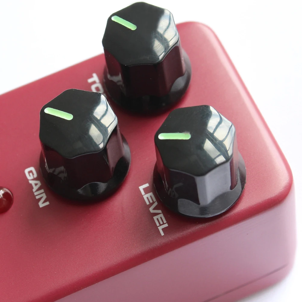 

Electric Guitar Distortion Effect Effects Pedal Effector True Bypass Red