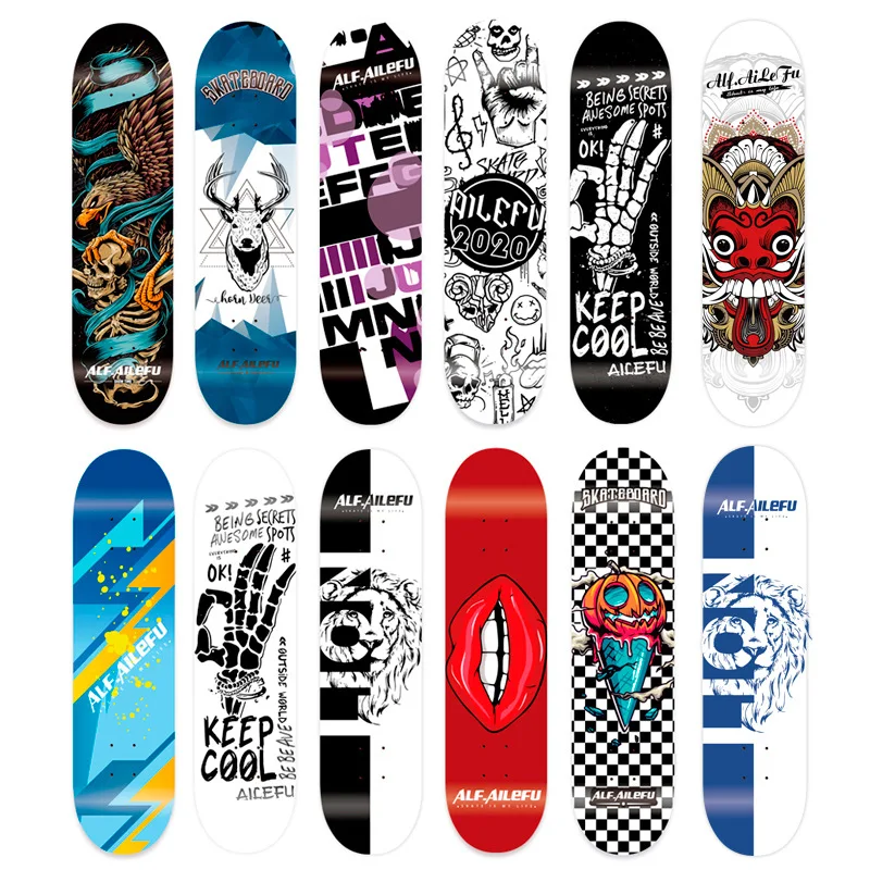 7 Layer Maple Skate Board Professional Custom Skateboard