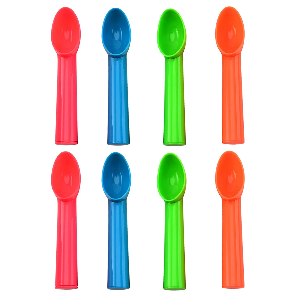 1 set di palette per gelato, palette per frutta, pratiche, resistenti all'usura, colori assortiti, cucina, ristorante, dessert, strumenti multiuso