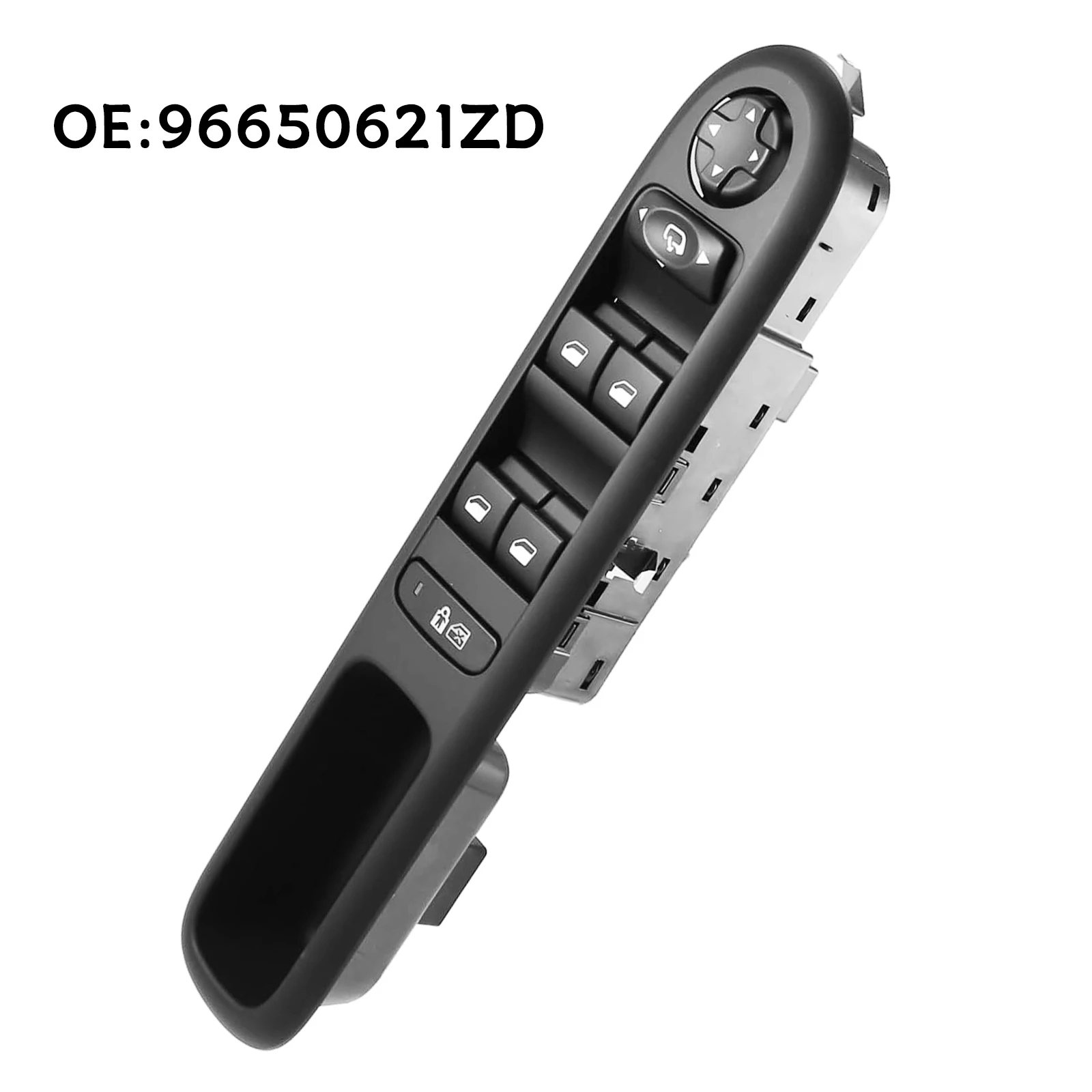 96650621ZD Driver Side Power Window Switch, Folding Mirror Switch For Peugeot 3008 5008 Hatchback Wagon Electric Fold