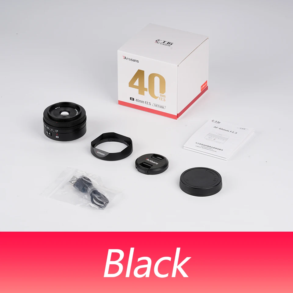 7artisans Full Frame AF 40mm F2.5 Standard Prime Camera Lens for Portrait Photography with Sony E Nikon Z Lumix L Mount image 3