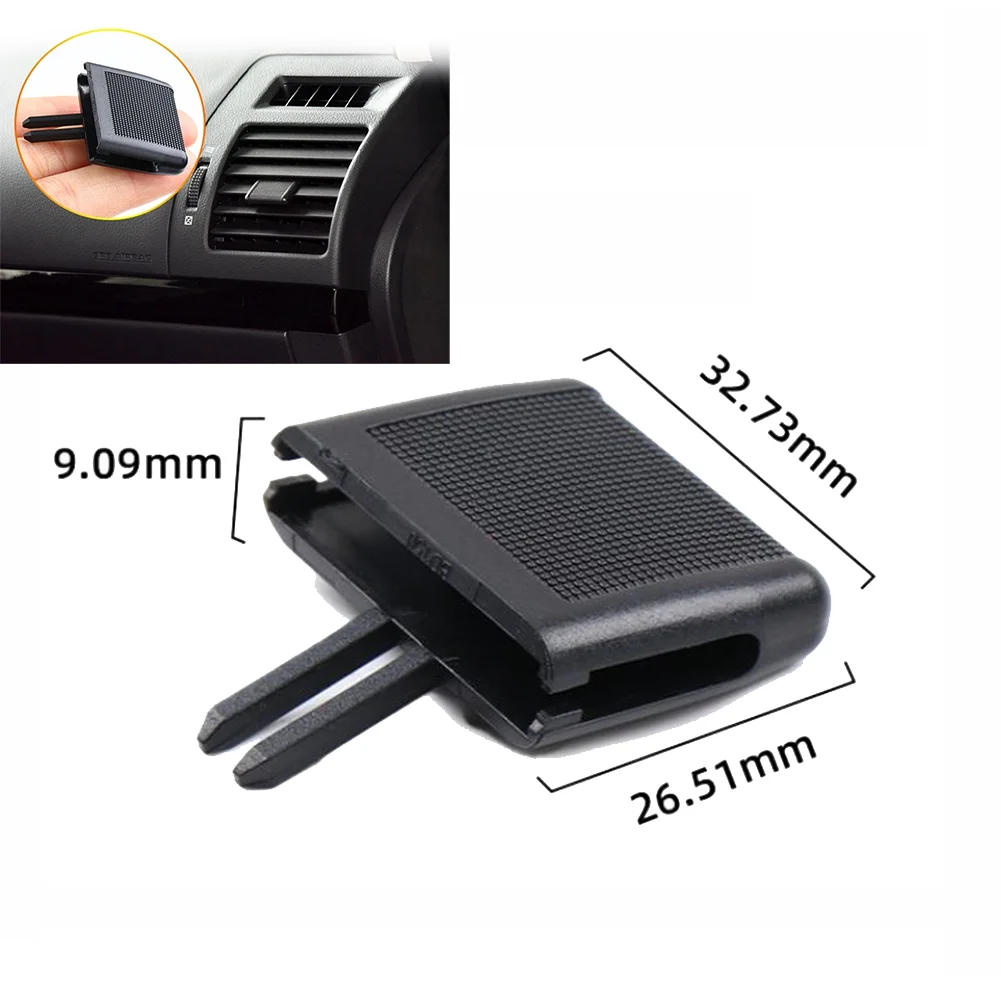 Air Vent Tab Clip Kit For Toyota For Land Cruiser Prado FJ150 2010-2017 A/C Center Deflector Vane Replacement Upgraded ABS Trim