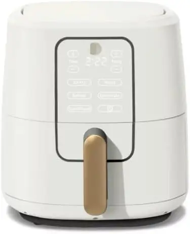 

6 Quart Touchscreen Air Fryer, White Icing
