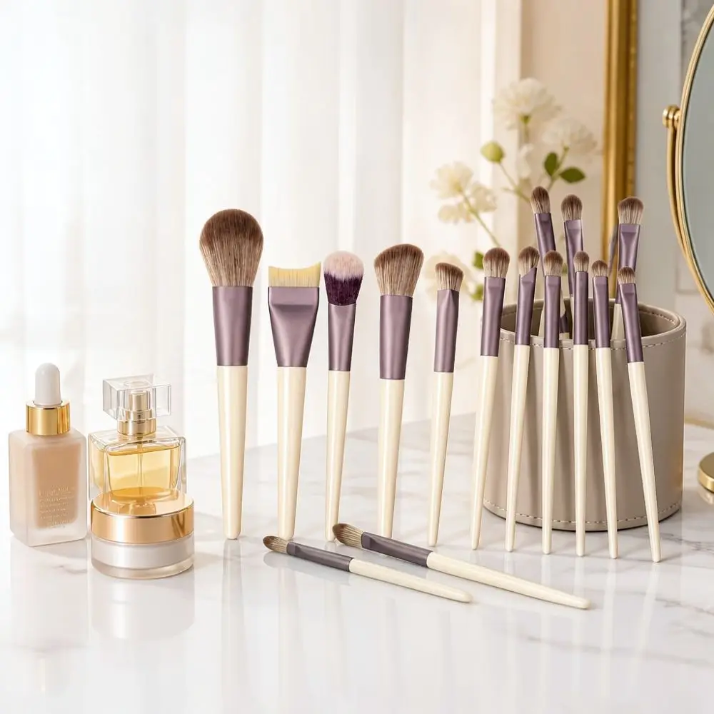High High Quality Makeup Brush Set Soft Synthetic Hair Powder Blush Eyeshadow Contour Blending Professional Beauty Tool Kit - Aliexpress Deal