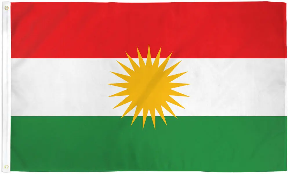 Kurdistan Flag Kurdish Kurd Flag Kurds Greater Kurdistan Kurdish People