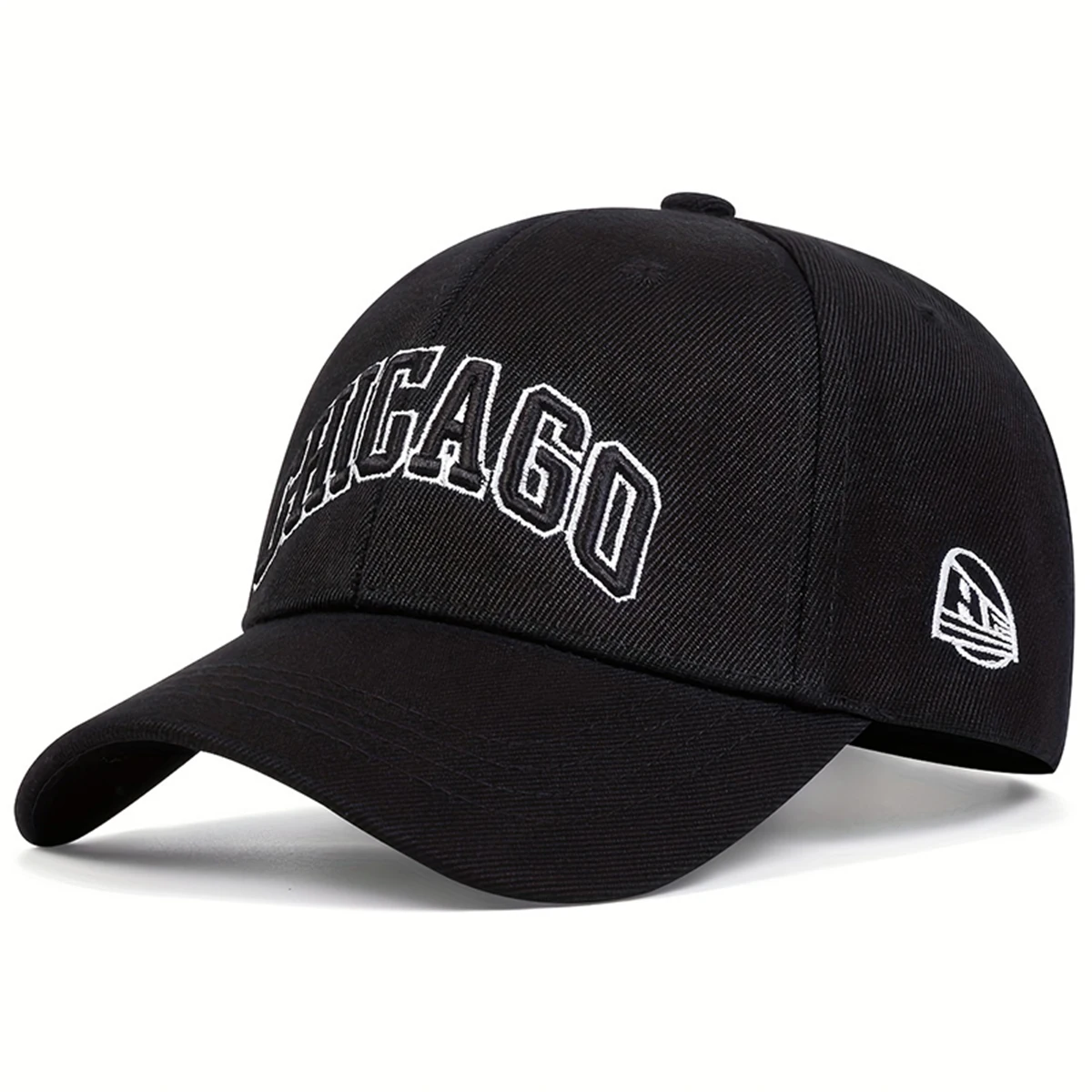 Unisex CHICAGO Letter Embroidery Baseball Caps Spring Autumn Outdoor Adjustable Casual Hats Dad Hat Sunscreen Hat