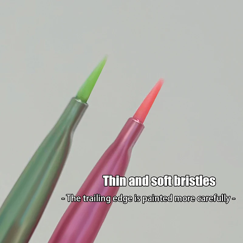 قلم فن تصميم الأظافر متعدد الألوان ، بناء الأظافر ، فرشاة الطلاء ، جل بالأشعة فوق البنفسجية ، رسم التمديد ، النحت ، أداة مانيكير ذاتية الصنع #3