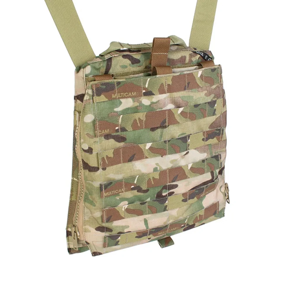 CP Style Outdoor Molle Zipper Water Bag Backpack 1.0 Plate Carrier Thin Hydration Pouch for JPC SPC AVS Vest