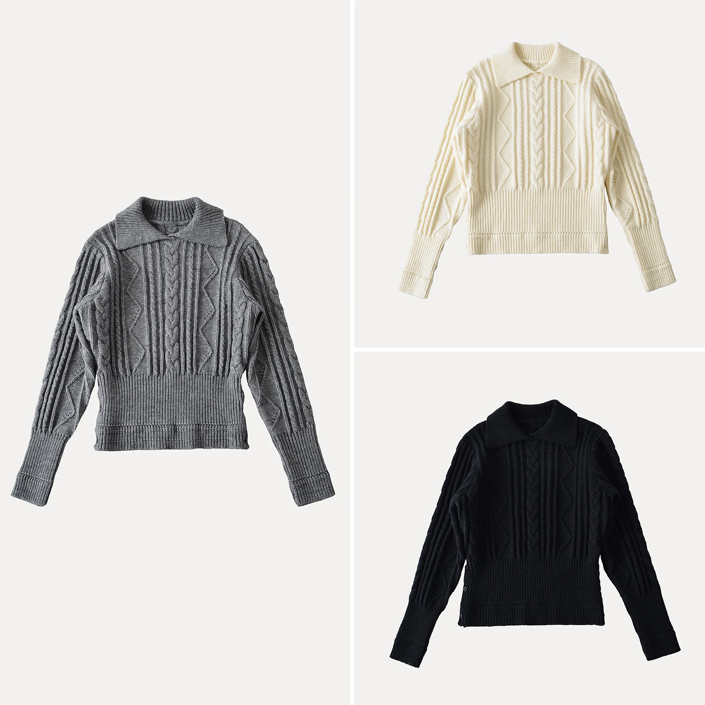 

2025 Winter New Faion Women's Knitted Sweater Waist-Cinching Turtlene Twist Casual Chic ort Sve Long Sve Girl