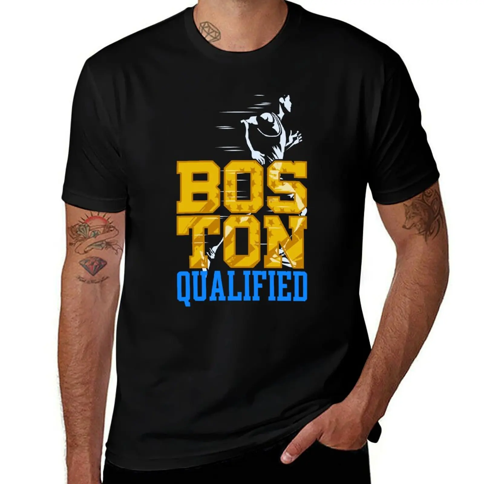 

Boston Qualified Annual Marathon Training, Boston Support Crew Marathon Runnah T-Shirt