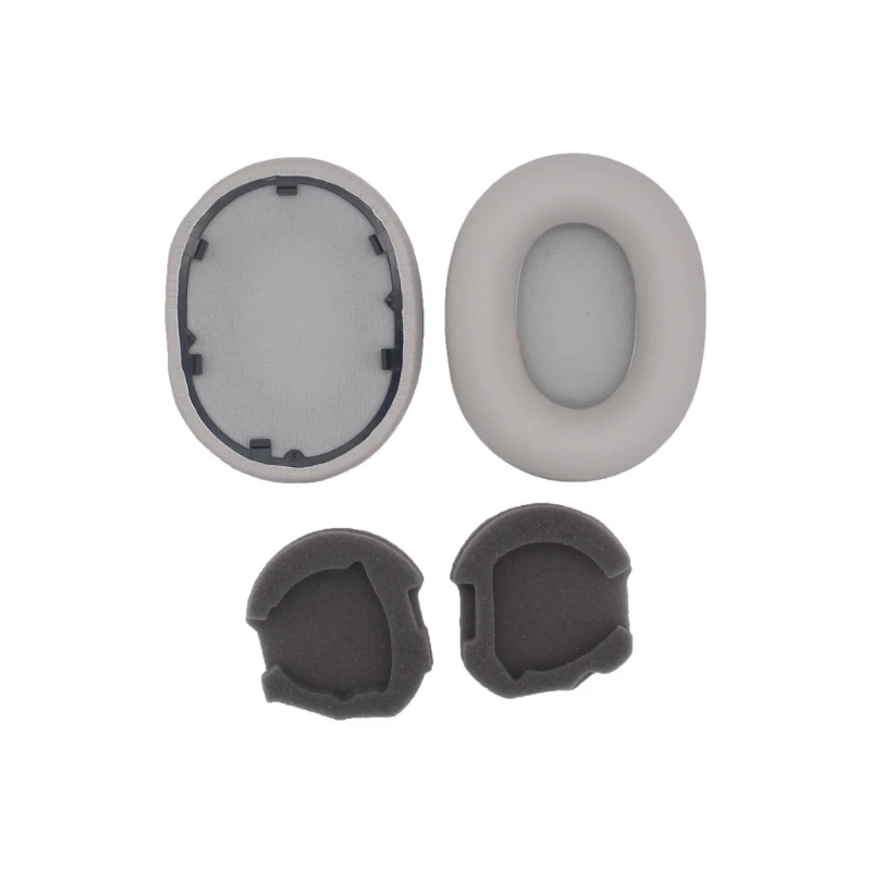 1 Pasang Bantalan Telinga Bantalan Spons Baru untuk Pengganti Headphone WH-1000XM5 K1KF