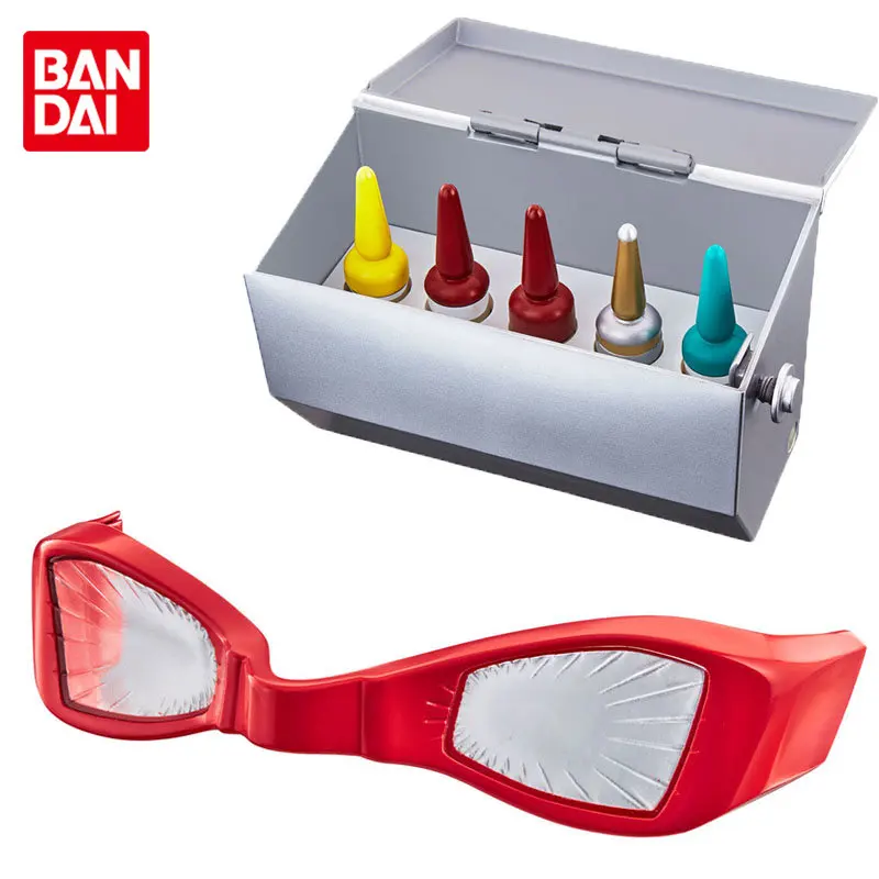 

Bandai original Ultraman UR 55th Ultra Seven anniversary Ultra Seven Transform weapon glasses Anime Action Figures Toys Gifts