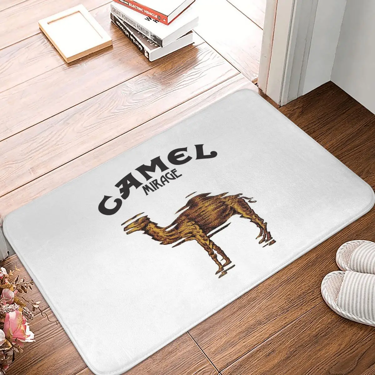 Retro Car Camel Cigarettes Doormat Kitchen Entrance Home Floor Mat Non-slip Carpet Rug for Bedroom Footpad Mats