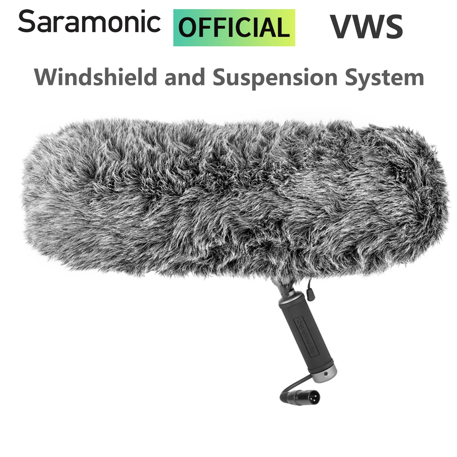 Saramonic VWS Microphones Blimp Windshield and Suspension System for Shotgun Microphones Eliminates Vibration Handling Noise