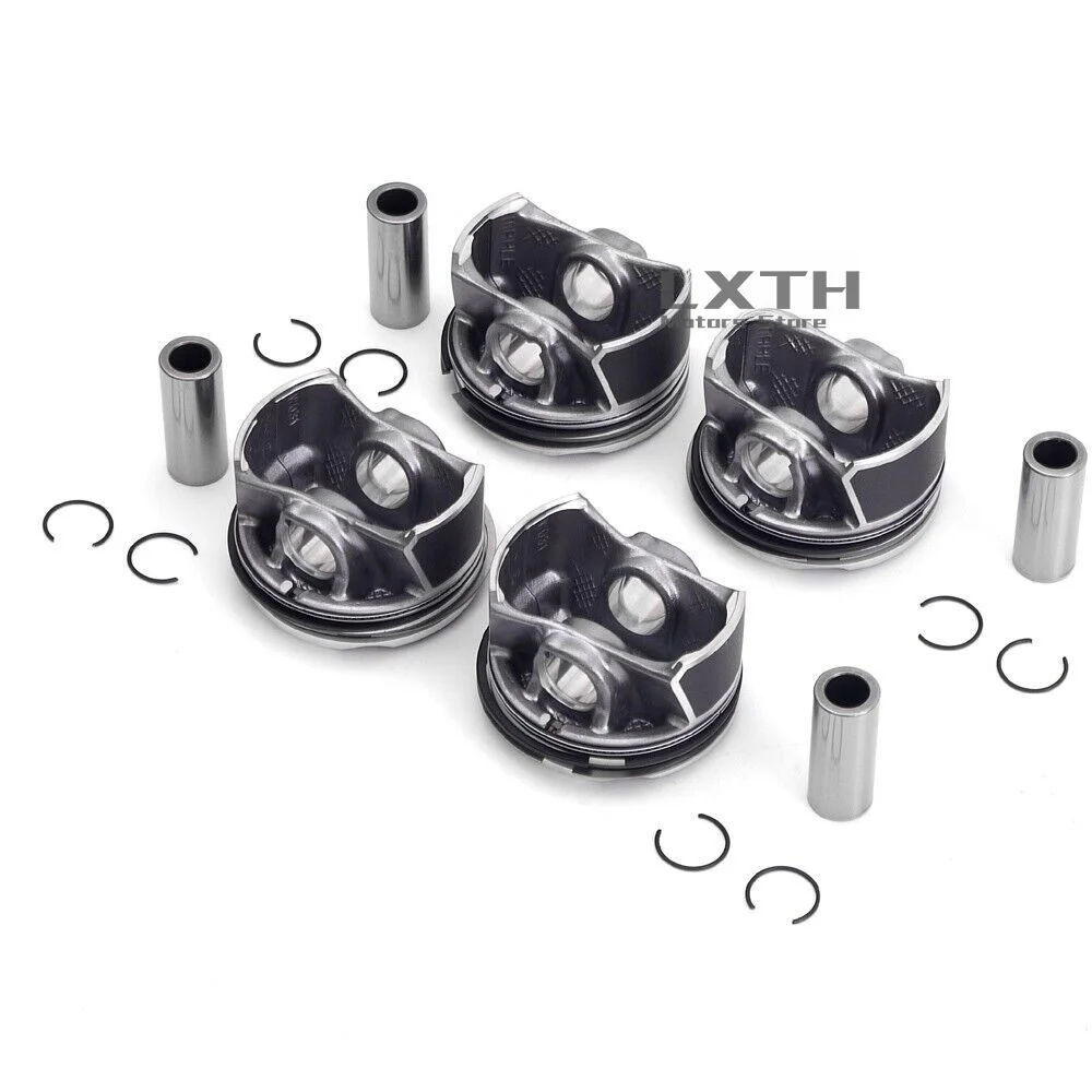 Pistons & Rings Set OS 0.5 A11257601181 A11257601077 A11257584117 For BMW Mini 118i Cooper S F20 F30 R56 N13 N18 1.6T