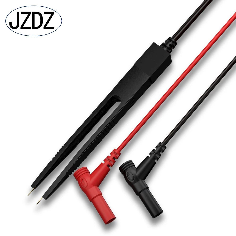 JZDZ SMD LCR Chip klip testowy induktor pojemnościowy rezystancja klip testowy miernika miernik sondy prowadzącej pęsety J.30050