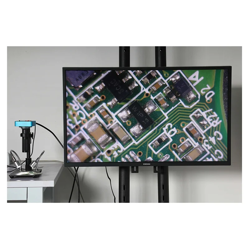 

ABBY-48MP 2K 1080P 60FPS -Compatible USB Industrial Digital Video Microscope Camera C Mount Interface TF Card