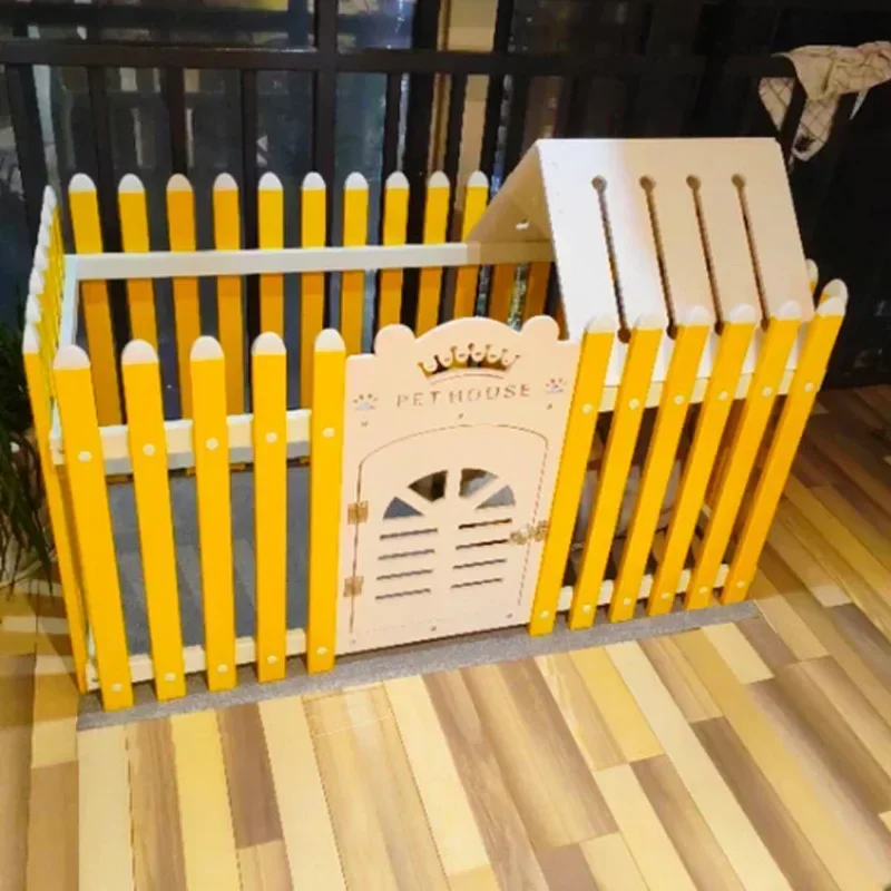 Dog Fence Fence Indoor Pet Fence Small Dog Balcony Cage Custom Teddy Bears