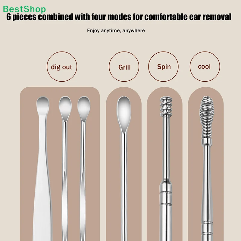 ♥ ステンレス製のマニキュア・ペディキュアセット |   携帯用ネイルケアキット（爪切り＆ツール付き）