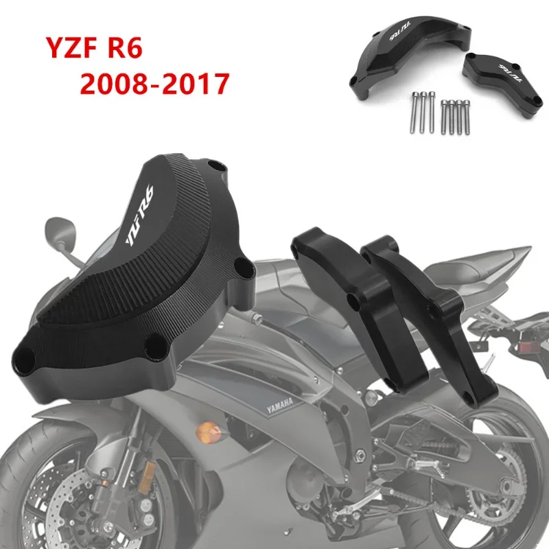 

Motorcycle Falling Protection Frame Slider Fairing Guard Anti Crash Pad Protector For YAMAHA YZF-R6 YZFR6 YZF R6 2008-2017