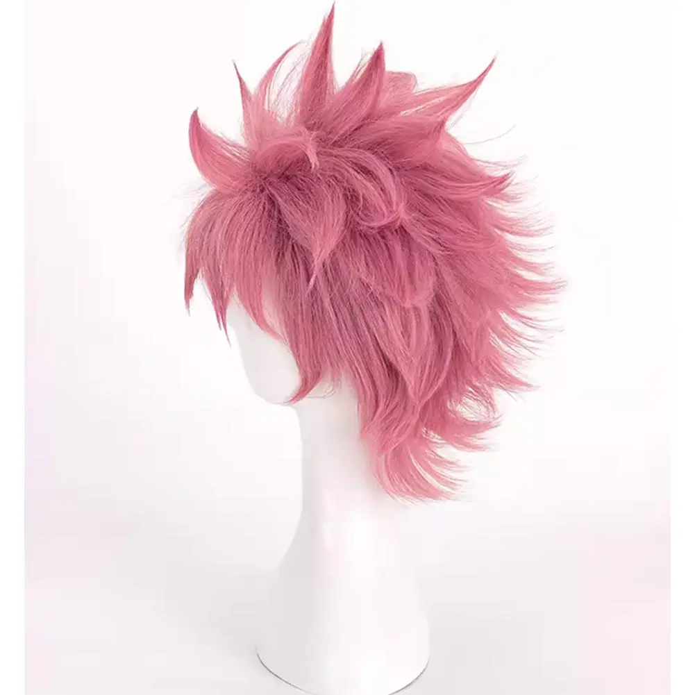 Natsu สีชมพูคอสเพลย์วิกผมปาร์ตี้แฟนซีสำหรับผู้ใหญ่เครื่องแต่งกายหางคอสเพลย์นางฟ้าอะนิเมะ