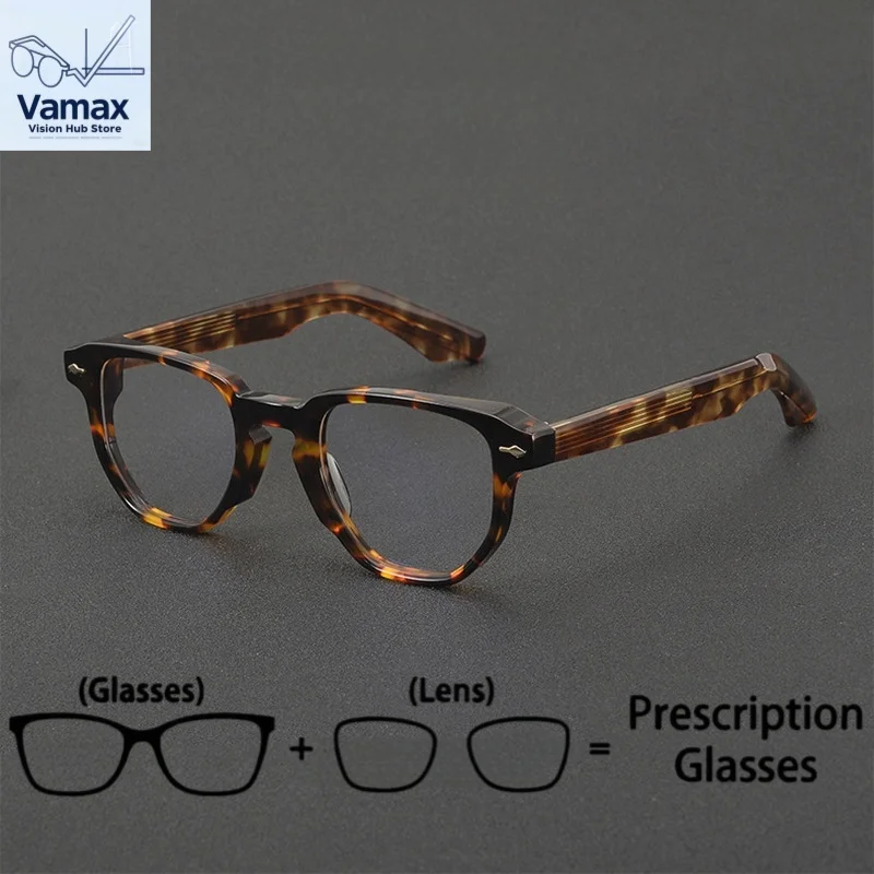 

Trendy Polygonal Acetate Myopia Optical Eyeglasses Women Men Fashion Prescription Glasses Photochromic Eyewear