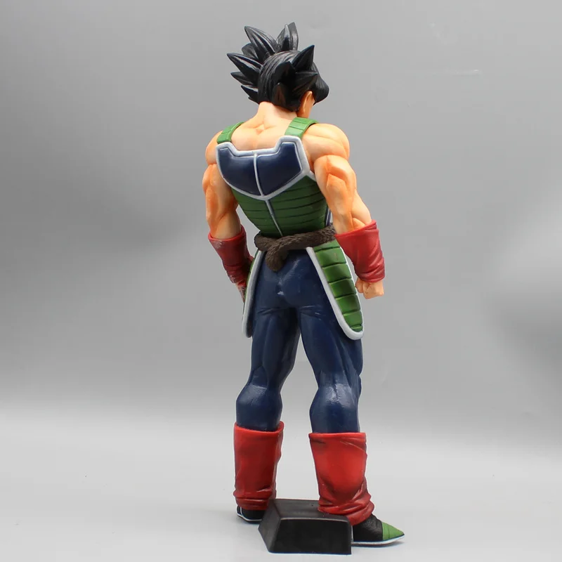 Figuras de Anime de Dragon Ball Burdock para niños, adorno de pelo negro de pie, Son Goku Saiyan, adornos coleccionables, juguete para regalo