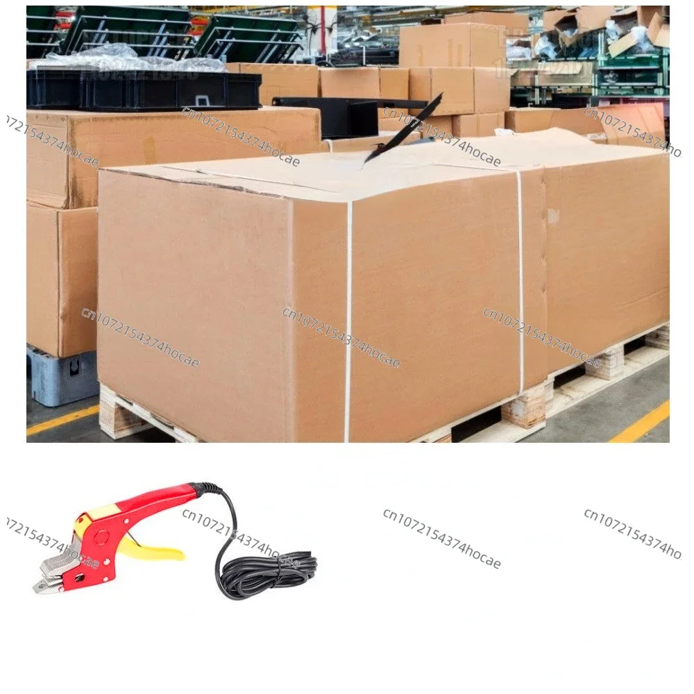 1PC Hot melt baler Electric Strapping Welding Tool Equipment PP Straps Seal Packaging Packer Manual Packing Machine for Carton