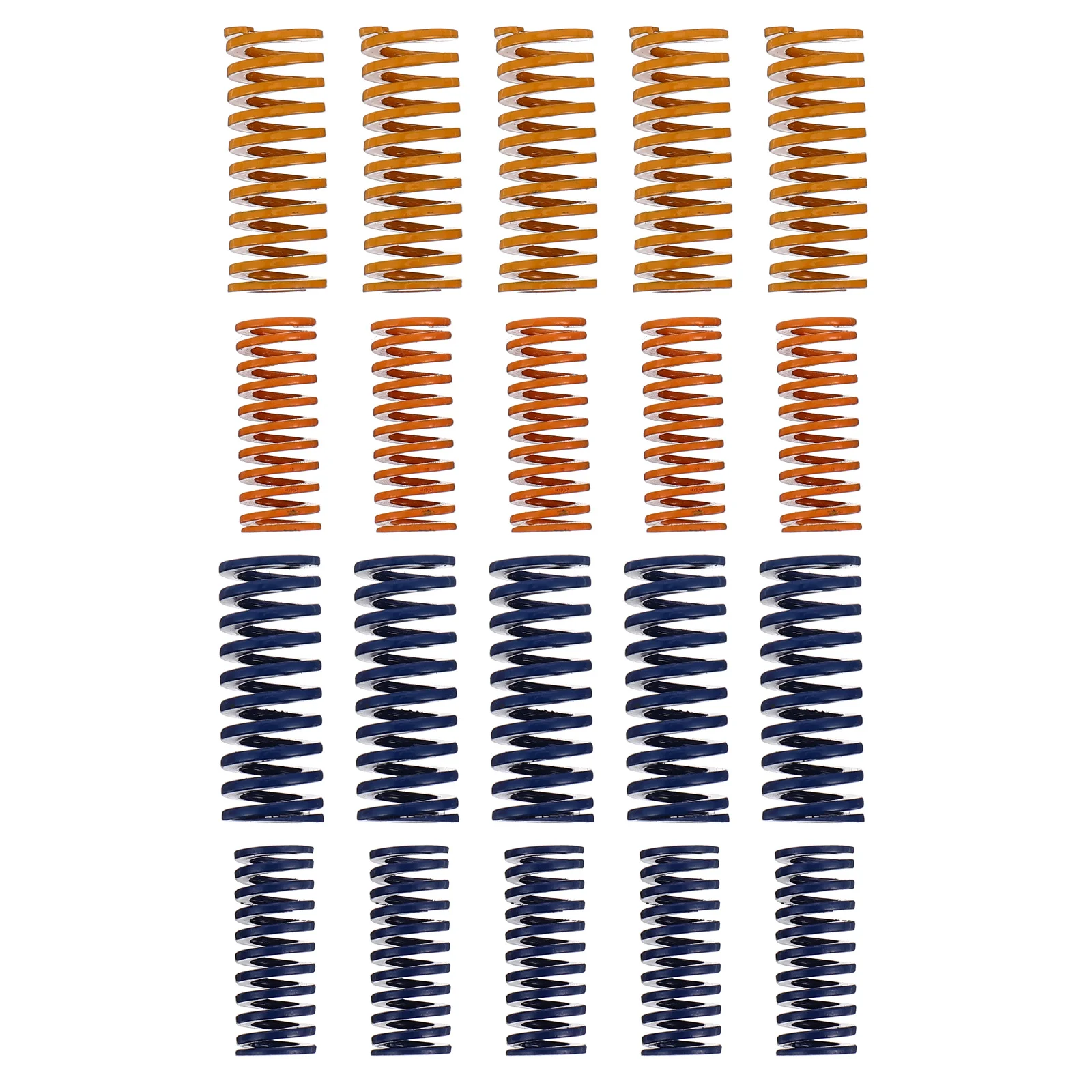 20 шт. прочная пружина принтера с подогревом, легкая, удобная для переноски, детали 3D-принтера, длительный срок службы, многоразовая пружина с подогревом