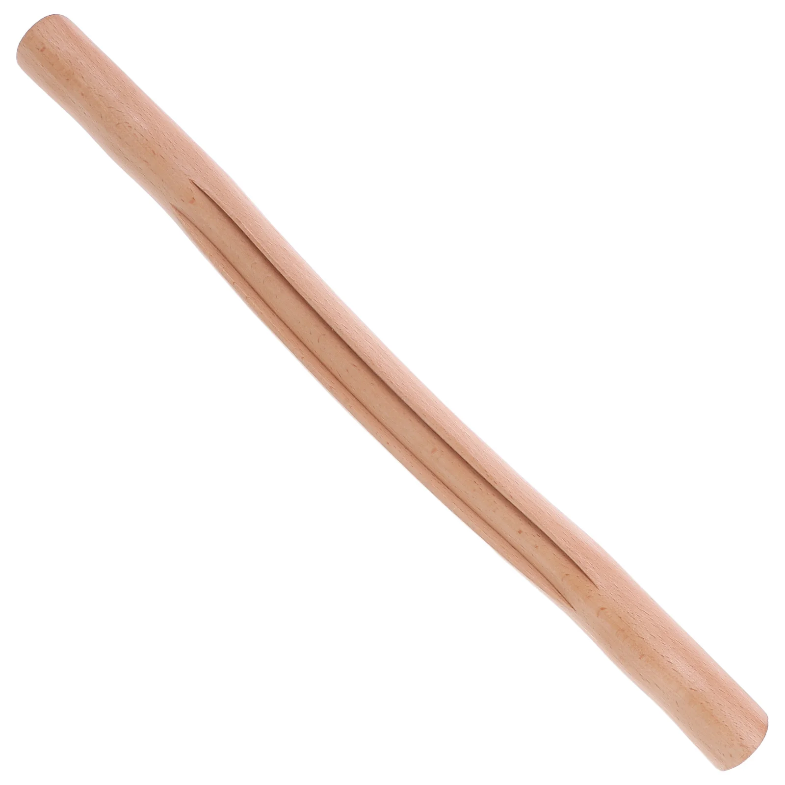 1pc Solid Wood Massage Stick For Back Neck Body Portable Scraping Rod Pain Relief Rolling Tool Health Care Massage Bat