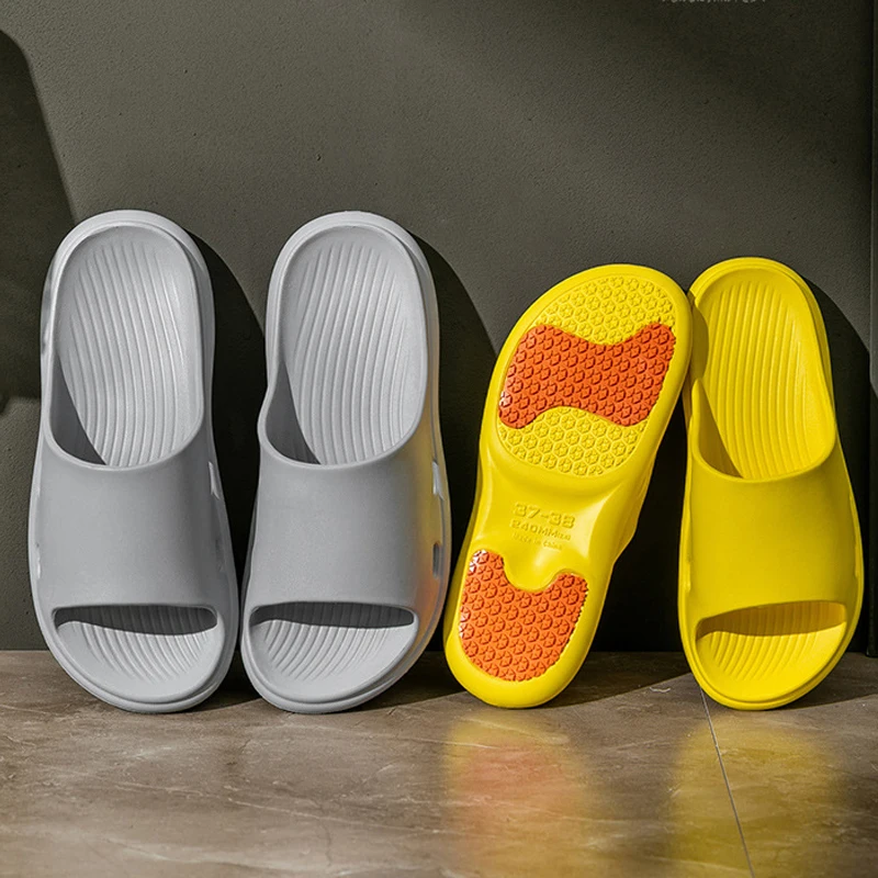 Home Slippers Woman Platform Cloud EVA Non Slip Slides Indoor Outdoor Summer Sandal Ladies House Floor Shoes Male Men Female