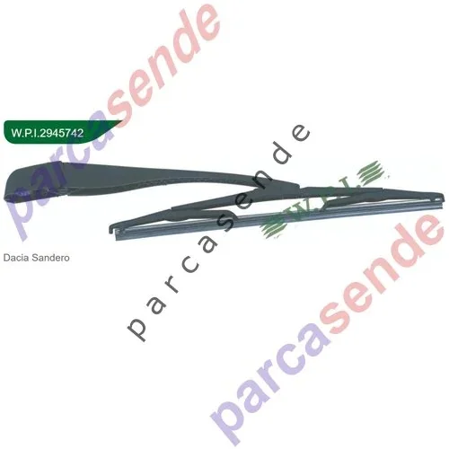 REAR WIPER ARM + CLEANER for DACIA SANDERO 09- 297996556