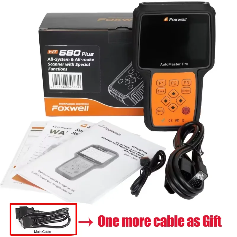 Foxwell NT680 Plus WIFI 全システム対応 OBDII 車両診断ツール 