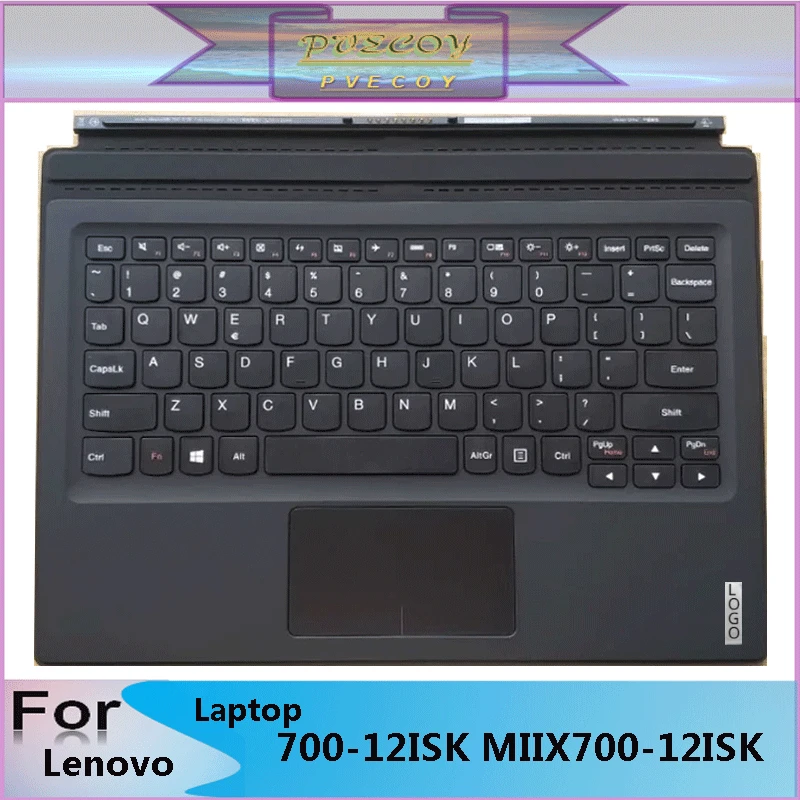 

Original New US Language For Lenovo IdeaPad MIIX 700-12ISK MIIX700-12ISK MIIX710-12 Black Tablet Keyboard